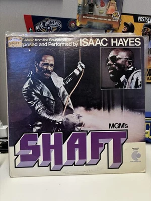 Shaft Soundtrack Original Press 2LP Sonic Press Gatefold Isaac Hayes 1971 Funk — 第 1/4 张图片