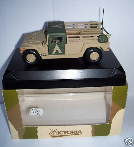 VITESSE HUMMER PICK UP US DESERT STORM CON CAMOUFLAGE 1/43 IN SCATOLA - Immagine 1 di 1