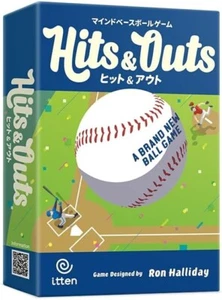 Itten HITS & OUTS Board Game Baseball Party Game from Japan New - Picture 1 of 5