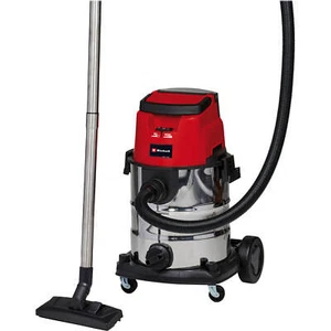 Einhell TE-VC 36/25 Li S 36v Cordless Stainless Steel Wet and Dry Vacuum Cleaner - Picture 1 of 11