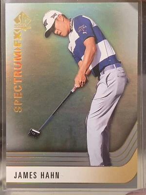 2021 UD SP Authentic Golf Spectrum FX S-15 James Hahn Bounty Unscratched - Image 1 of 2