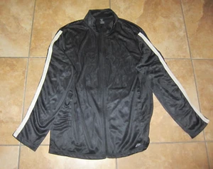 Pro Player Mens Black XL Windbreaker Jacket Coat Full Zip - Picture 1 of 2
