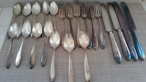 Vintage 22 Piece Set of Community Plate Flatware All Same Pattern Pre-owned - Picture 1 of 16