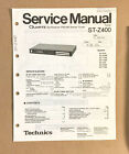 TECHNICS S-Z400 TUNER Servicehandbuch *Original*