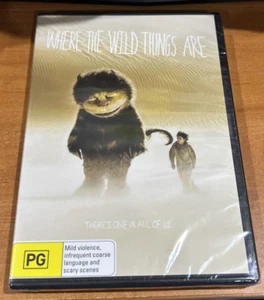 Where The Wild Things Are (2009 : 1 Disc DVD Set) Brand New Sealed Region 4 - Picture 1 of 2