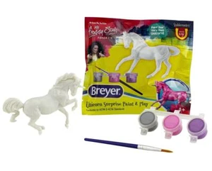 New Breyer Unicorn Surprise Paint & Play Blind Bag Paintable Horse Figurines - Picture 1 of 8