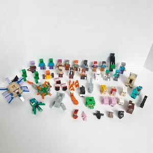 LEGO Minecraft Lot Minifigures Animals Weapon Blacksmith Enderman Lamb Horse Pig - Picture 1 of 7