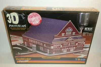 Rompecabezas 3D: Ryman Auditorium 500+ piezas Kodak Photoscape Nashville Music Puzz Foto 1 de 4