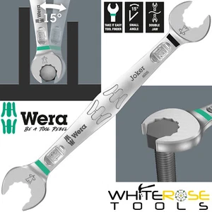Wera Open Ended Spanner Wrench 6005 Joker Individual Metric 6-13mm Mechanics - Picture 1 of 11