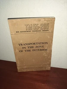 TM 55-205 Transport in der Zone des Inneren Kriegsministeriums 1944 - Bild 1 von 3