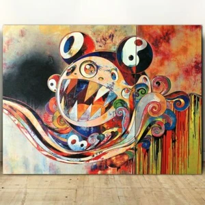 TAKASHI MURAKAMI DOB 727 CANVAS PRINT JAPANESE POP ART 8x10" - Picture 1 of 1