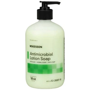 McKesson Lotion Antimicrobial Soap Scented 18 oz. 1 Ct - Picture 1 of 8