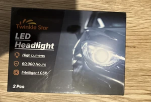 H11 LED Headlight LED Bulbs 6500K Cool White Mini Size w Fan 2 Pk NEW - Picture 1 of 4