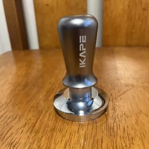 IKAPE Silber 58 mm Edelstahl Einziehbar Espresso Kaffee Tamper - Bild 1 von 4