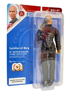 Mego Star Trek Locutus of Borg Captain Action Figur Sammlung NEU Retro Design - Picture 1 of 2