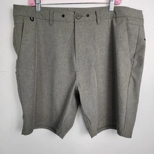 Roark Herren Shorts Gr. 38 grau flache Fronttaschen Reißverschluss Outdoor Wandern - Bild 1 von 12