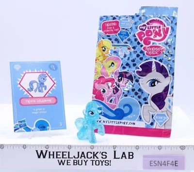 Mini boneco Glitter Trixie Lulamoon My Little Pony bolsa cega onda 4 Hasbro 2" - Imagem 1 de 4