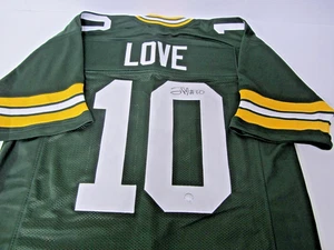 JORDAN LOVE Signed Jersey XL PACKERS Autograph w/COA (SS) + SHIPS FREE! - Picture 1 of 4