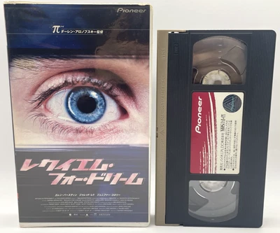 Requiem for a Dream 2000 VHS NTSC English Japanese sub Darren Aronofsky - Image 1 of 4