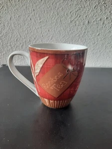 Taza de porcelana Roibos Tea colorida grande Bente Munck Houseware nueva sin usar 11 cm h - Imagen 1 de 5