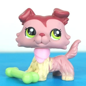 Authentic Littlest Pet Shop #1723 Collie Dog / Original Hasbro LPS - Picture 1 of 5
