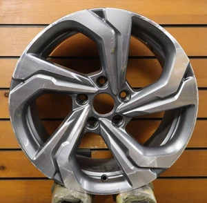 17" HONDA ACCORD WHEEL RIM FACTORY OEM 64124 2018-2020 MACHINED GREY - Picture 1 of 10
