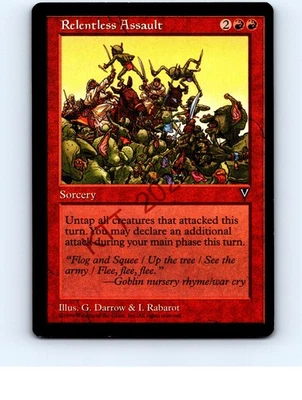 Relentless Assault # Rare Visions MTG NP NM/NM+ - Image 1 of 2
