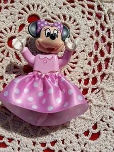 Duplo Lego Minnie Mouse with Pink & White Polka Dot Dress  - Picture 1 of 3