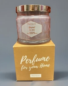 Partylite UNWIND Scented 3 Wick Jar Candle New In Box - Picture 1 of 1
