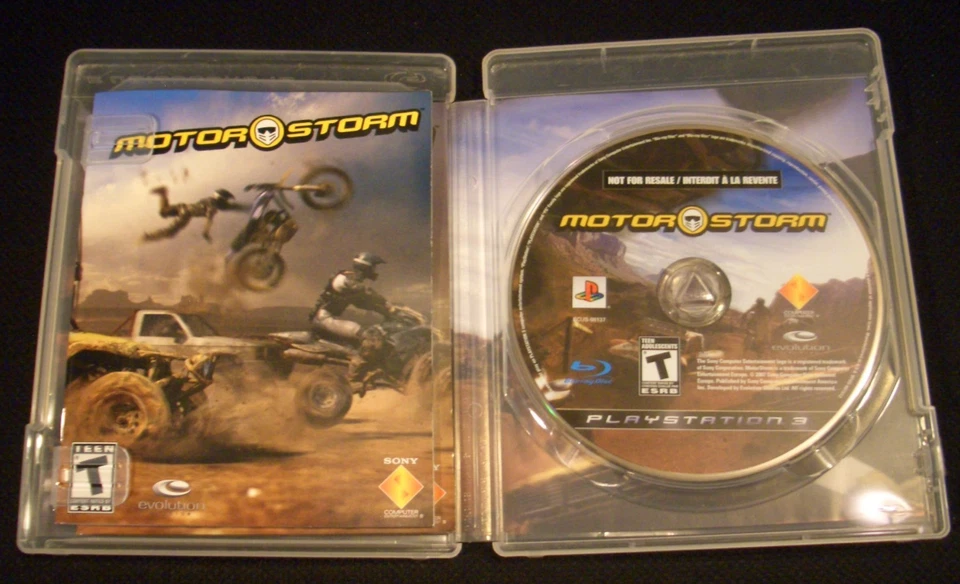 Motor Storm PlayStation 3 PS3 Juego de Carreras de Colección Personal Foto 1 de 3