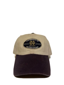 Vintage 90’s Notre Dame Fighting Irish Twins Enterprise Hat Size Medium - Picture 1 of 10