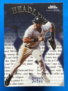 1999 Fleer Sports Illustrated Headliners Derek Jeter #21 HL - Bild 1 von 2