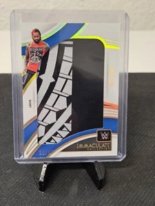 JIMMY USO 2022 WWE Panini Immaculate Collection Jumbo Materials Shirt Patch /50 - Picture 1 of 10