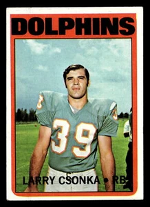 1972 Topps Larry Csonka #140 EX Miami Dolphins - Bild 1 von 2