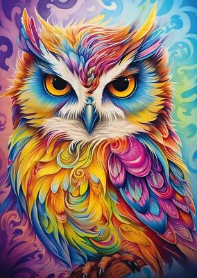 Schmidt Owl in Parrot Dress Jigsaw Puzzle (1000 Pieces) - Image 1 of 2