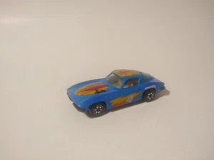 Yat Ming 63 Corvette blue vintage car 1/64 - Zdjęcie 1 z 5