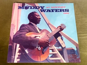 MUDDY WATERS AT NEWPORT 1960 LP *MONO* PRESS VINYL CHESS-1449 REISSUE ITALY New - Foto 1 di 2