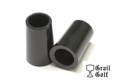 GRAIL GOLF NEW PREMIUM BLK TAPER TIP IRON FERRULES .355 .87" .520OD QUALITY LOT - Image 1 of 2