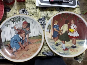 Drei Norman Rockwell Teller Limited Edition Fine China  - Bild 1 von 4