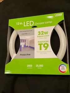 Feit Electric - 12 In. LED Circular Lamp32W Replacement-Replaces T9 Fluorescent - Picture 1 of 6