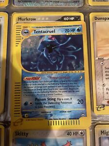 Tentacruel H26/H32 Holo Rare Aquapolis Pokemon TCG Card