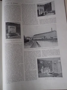 ILLUSTRATION 1930 4557 extrait MEUBLE CAMBIER ATH SOCIETE GENERALE DE Belgique e - Photo 1/2