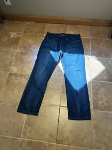 Levis Strauss & Co Jeans Mens 34x30 Blue Denim - Picture 1 of 7