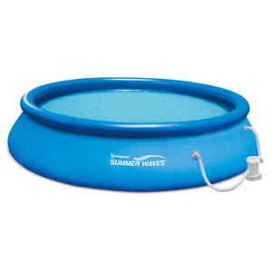 Funsicle 15' x 36" QuickSet Inflatable Ring Top Outdoor Pool w/Pump(Open Box) - Picture 1 of 5