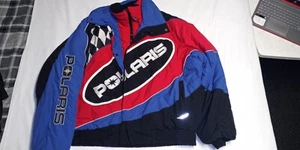 Vintage Polaris Schneemobiljacke Dupont Thermolite + Isolierung - Bild 1 von 6