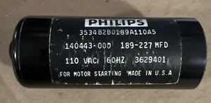 Frigidaire Washer Capacitor - 140443-000 - 3629436 - Picture 1 of 5