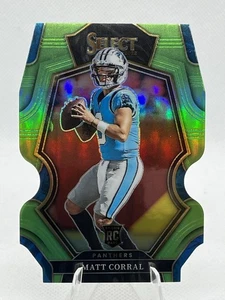 2022 Panini Select - [Base] Neon Green Prizm Die-Cut #115 - Matt Corral /299 RC - Bild 1 von 2
