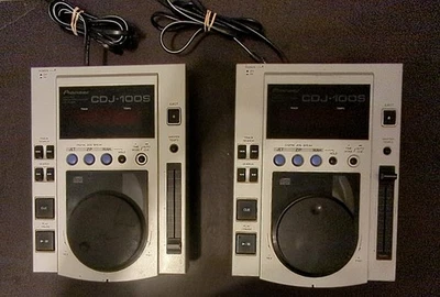 Pioneer CDJ-100S CD Player Set - Used - As Is - In Working Order - Image 1 of 4