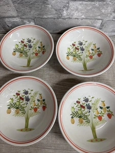 Villeroy Boch Bon Appetit Made in Germany Vitro Porzellan 4 Cereal Soup Bowls 6" - Picture 1 of 6