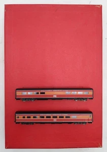 Key Imports Brass N Scale Southern Pacific Daylight 2 Car Passenger Set - FP EX - Picture 1 of 6